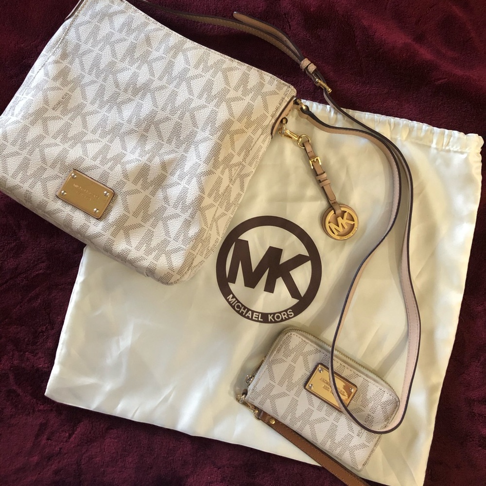 Michael Kors Crossbody bag and wallet